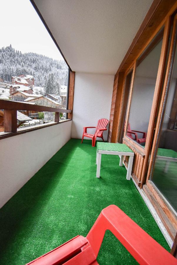 L'Enchalpe, Grand Et Lumineux Studio Avec Coin Montagne 5 Personnes, 60M Des Pistes, Piscine Couverte, Wifi, Grand Balcon Expo Est, Draps Non Compris Saint-Jean-dʼAulps エクステリア 写真
