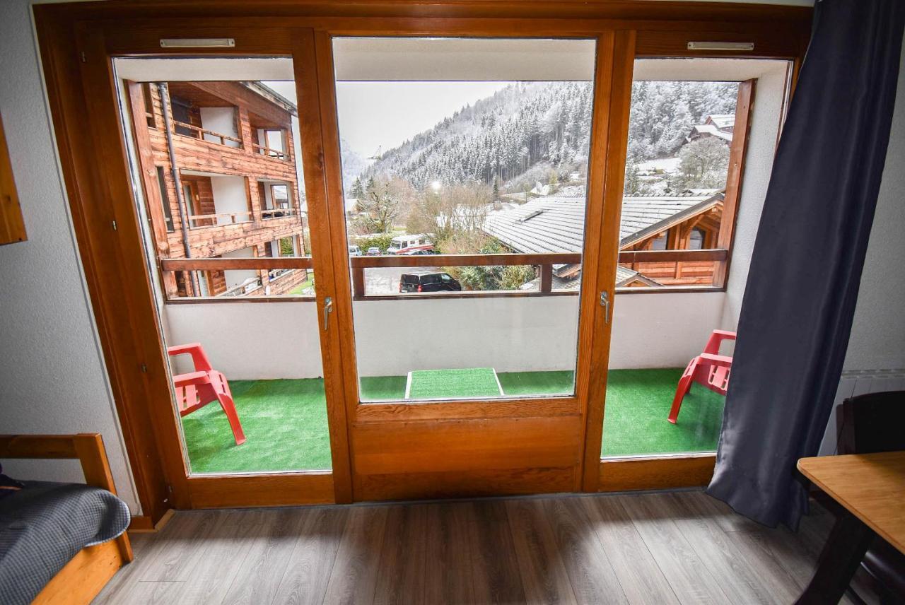 L'Enchalpe, Grand Et Lumineux Studio Avec Coin Montagne 5 Personnes, 60M Des Pistes, Piscine Couverte, Wifi, Grand Balcon Expo Est, Draps Non Compris Saint-Jean-dʼAulps エクステリア 写真